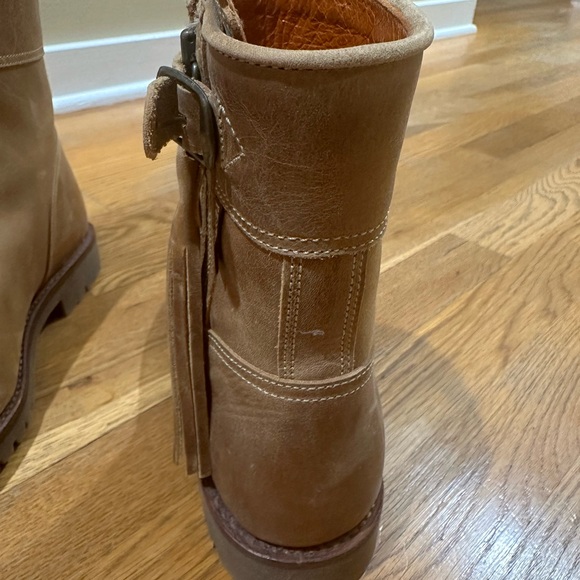 Penelope Chilvers Cropped Tassel Boots 39 (color - biscuit) - Picture 8 of 13